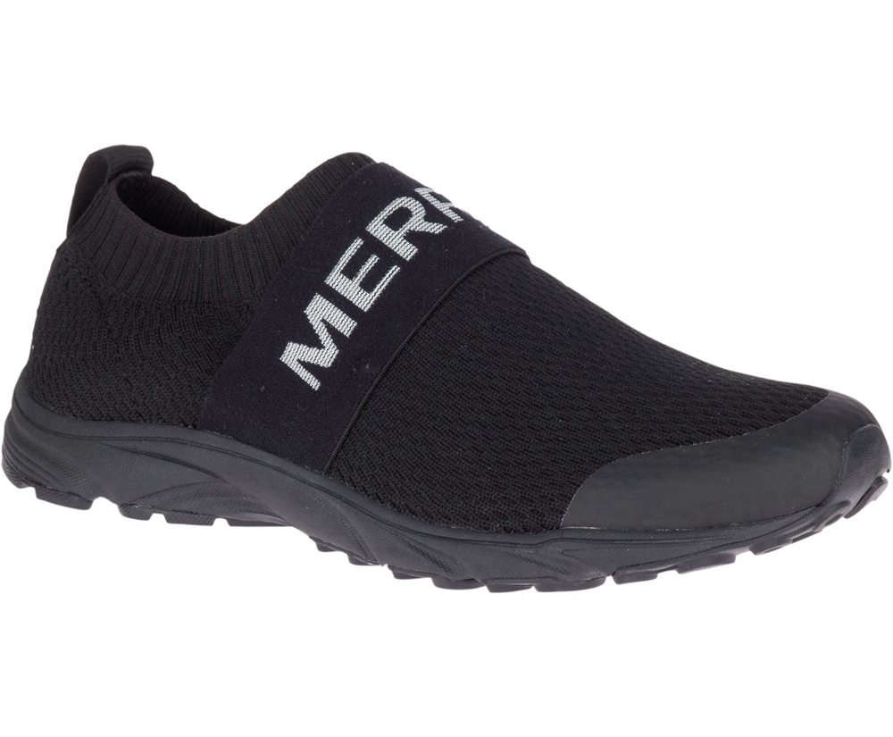 Merrell Barefoot Sko Dame - Riveter Laceless - Sort - ZNP609782